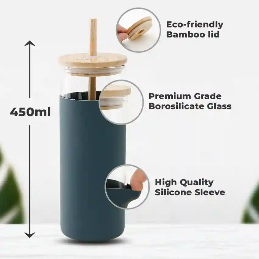 Corporate Gift-Borosilicate Glass Water Bottle